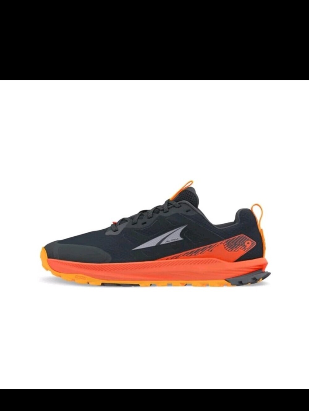 Altra Men's Lone Peak 9 Zero‑Drop Trail Running Shoes -Black/Red - Picture 3 of 9